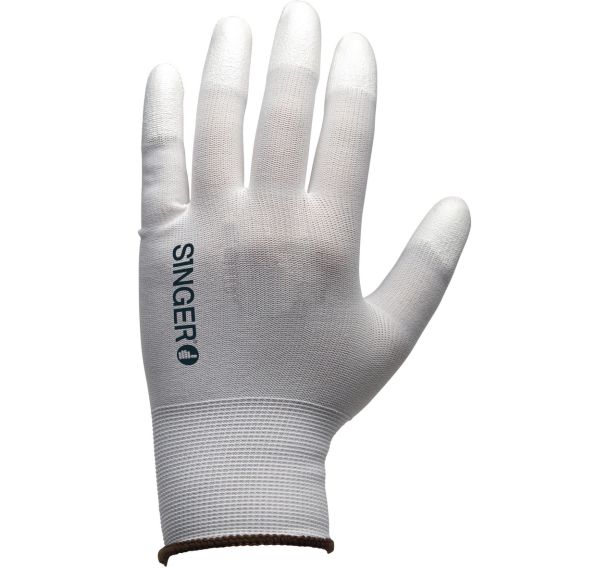 Gants tricoté blanc à enduction polyuréthane - Singer