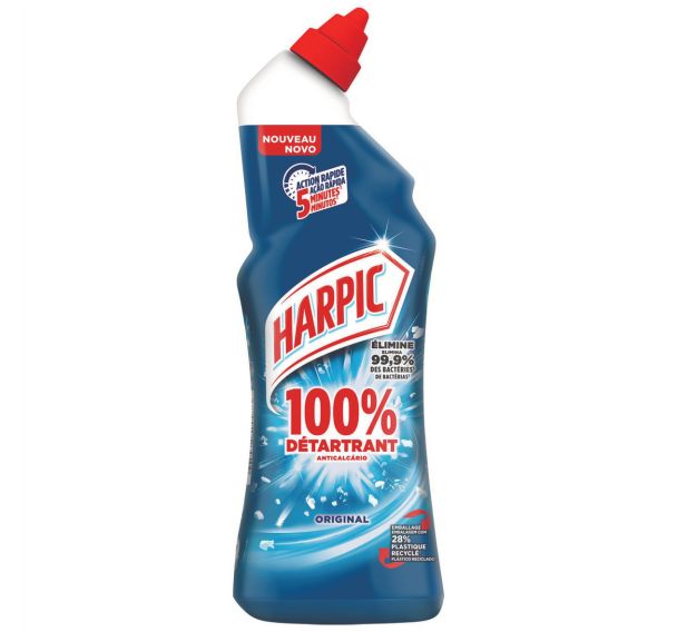 Gel 100% détartrant 5 minutes chrono - 750 ml - Harpic