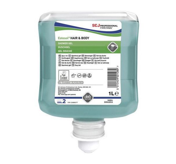 Gel douche corps et cheveux Estesol - SC Johnson Professional