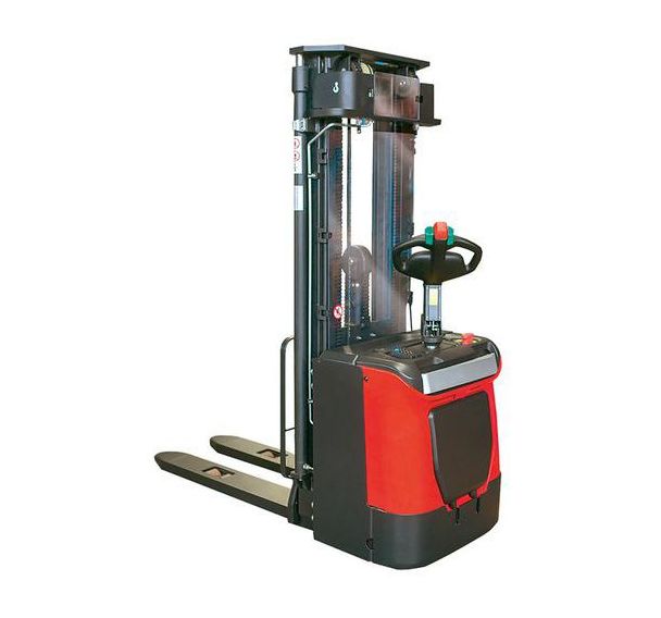 Gerbeur electrique autoporte et direction assistee 2000 kg - Stockman
