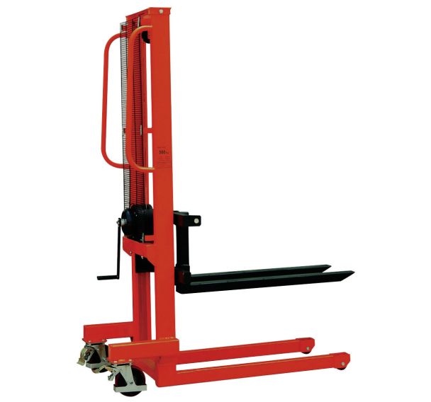 Gerbeur manuel - Fourche longueur 1000 mm - Capacité 500 kg