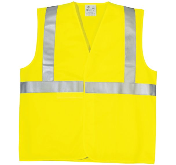Gilet ECO hi-viz bande et baudrier - Classe 2 - Coverguard