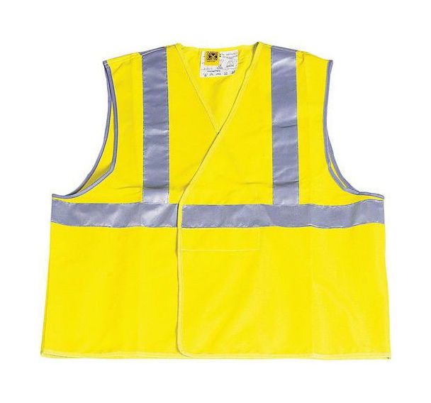 Gilet de sécurité fluo jaune