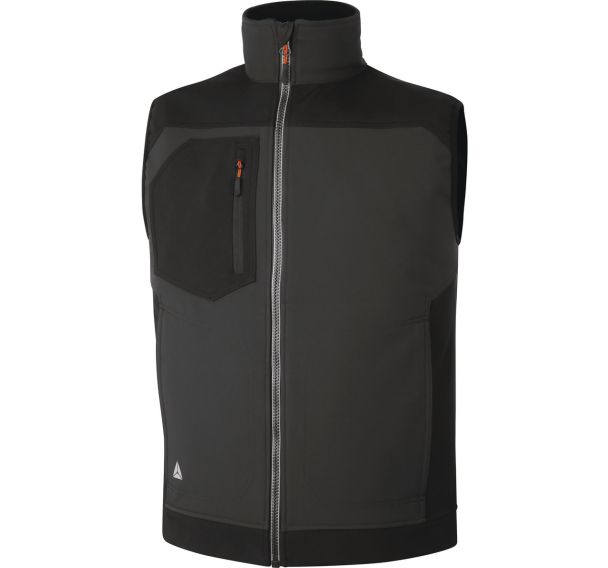 Gilet softshell polyester elasthanne 3 couches laminees - Delta Plus