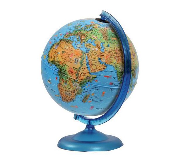 Globe 25cm lumineux kids