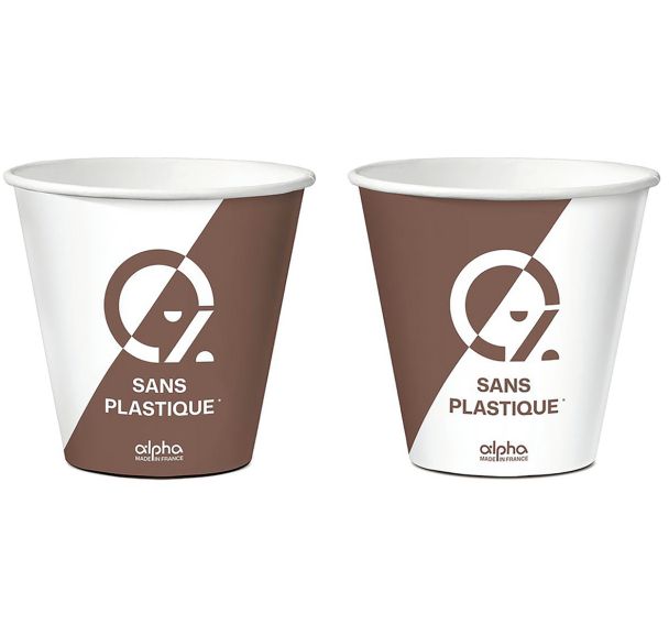 Gobelet en carton Alpha - 12 à 47 cL - Matfer