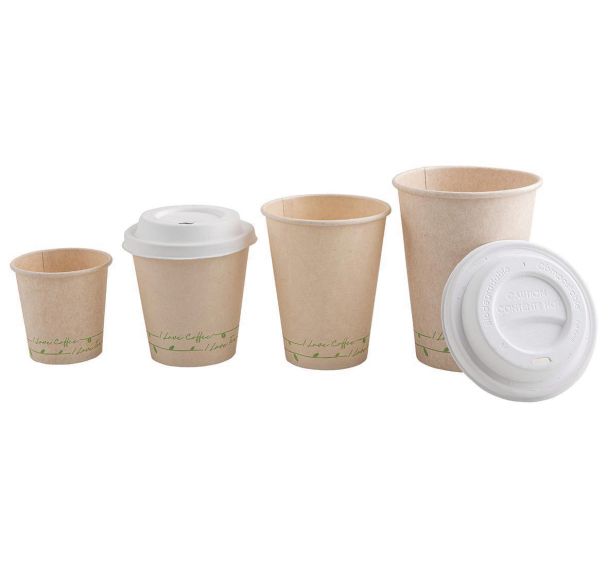 Gobelets BIOKUP 11.5cl et 24,5cl - Lot de 1000 - Matfer