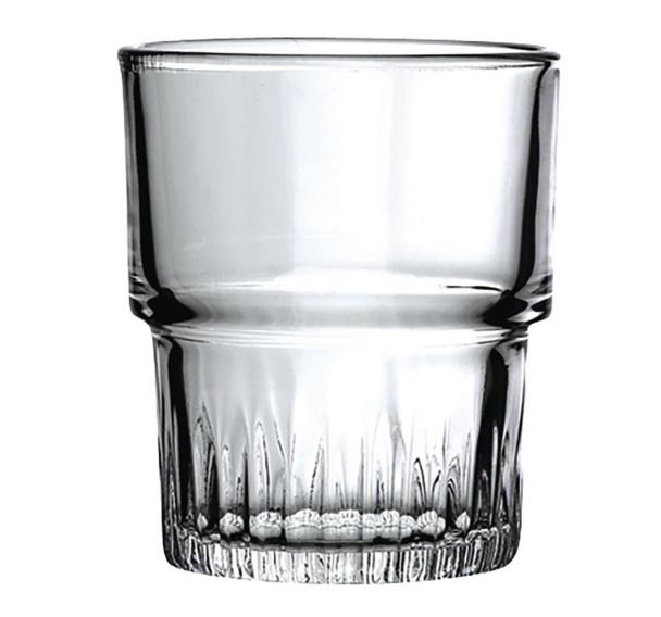 Gobelets collectivités en verre trempé 2cl-Empilable
