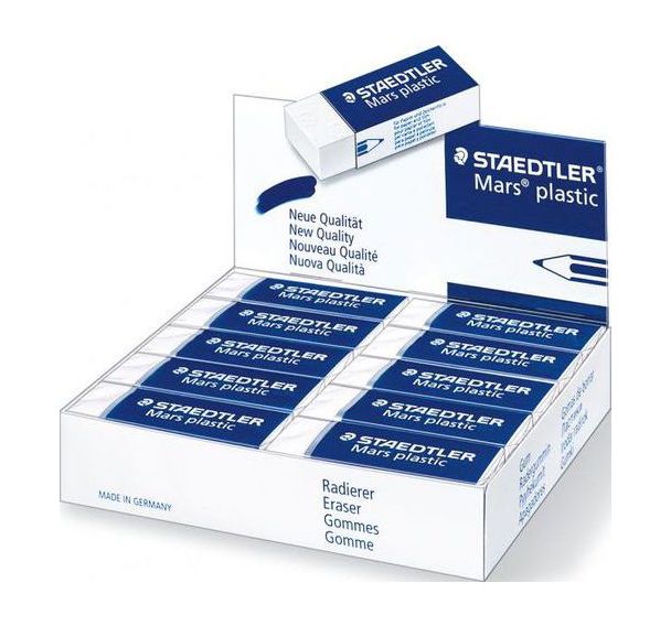 Gomme MARS plastic Staedtler (Boîte de 20)