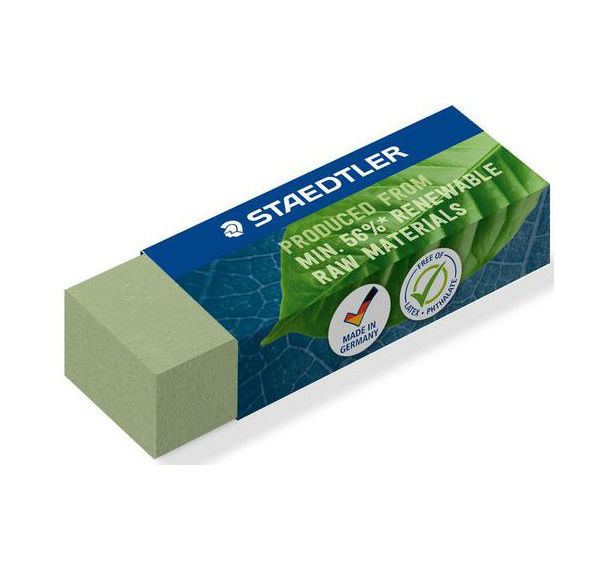 Gomme végétale 65x23x13 mm verte