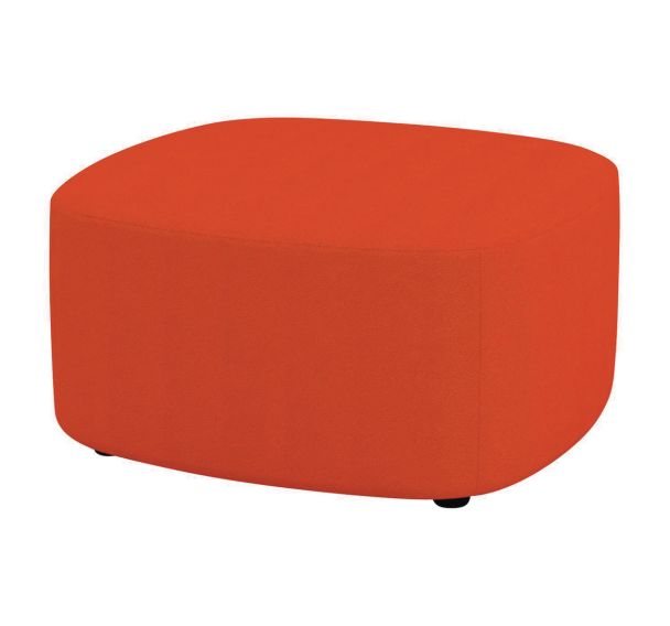 Grand pouf Abyssa tissu non feu M1 - Quadrifoglio