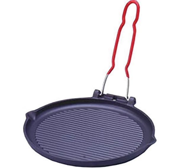 Gril rond d 255mm en fonte