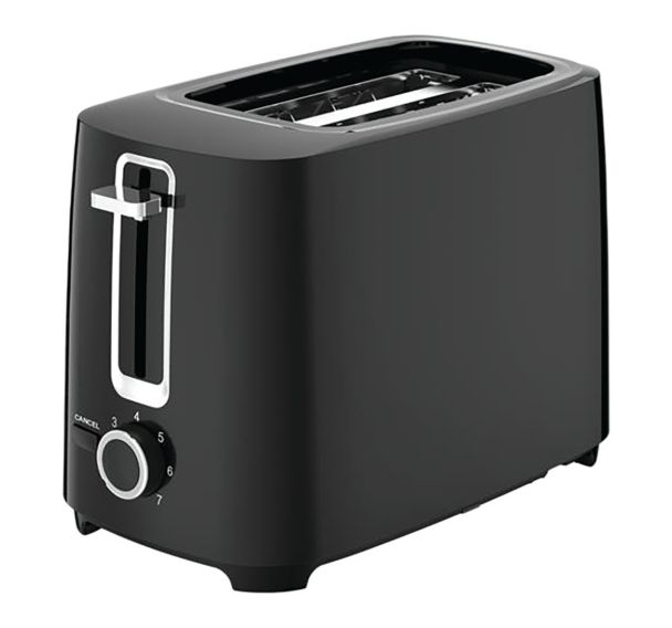 Grille-pain 2 fentes - Kitchen Studio - KSTOASTBLACK2T - Kitchenchef