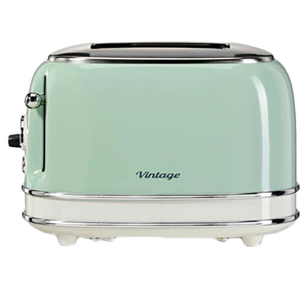 Grille-pain 2 fentes Vert - Vintage - 00C015514AR0VERT - Ariete