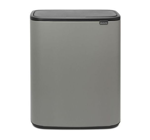 Gris Bo Touch bin 60 L, Brabantia