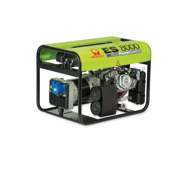 Groupe électrogène ES8000 monophasé AVR 6,4 kW