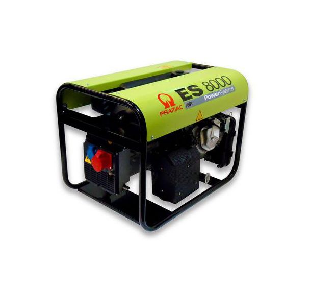 Groupe électrogène ES8000 triphasé 6,6 kW