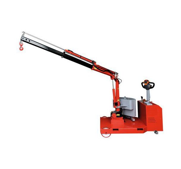 Grue porte-a-faux rotative motorisee 200 et 500 kg - Stockman
