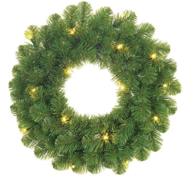 Guirlande 30 Led Norton 126 cm Ø60cm Vert
