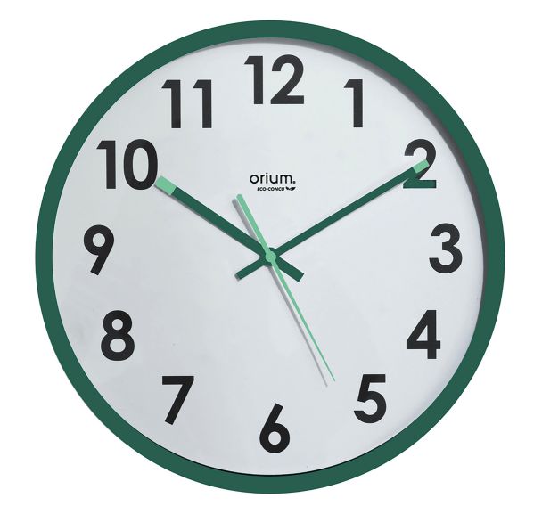 Horloge Eco-conçue Naturalis Vert - Orium