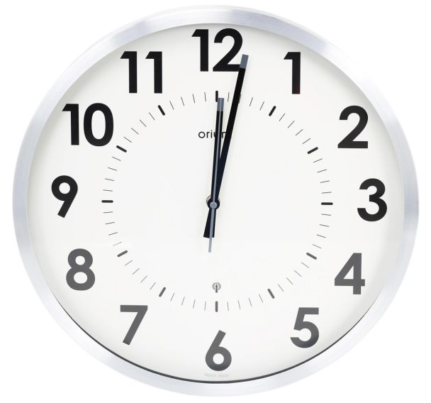 Horloge RC Aluminium 40 cm - Orium
