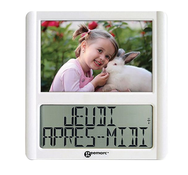 Horloge cadre photo