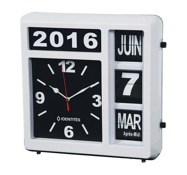 Horloge calendrier Classic digitale