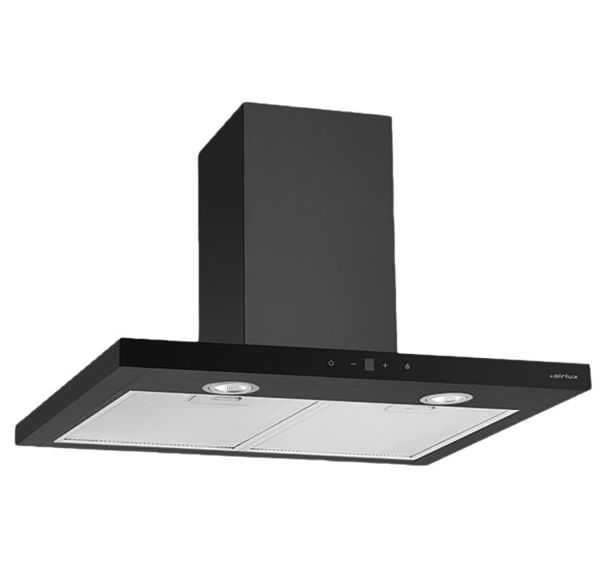 Hotte décorative murale AHBS660BK - Débit 636 m3/h - Airlux