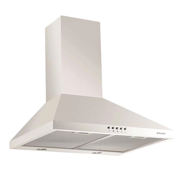 Hotte décorative murale GHP650WH - Débit 569 m3/h - Glem