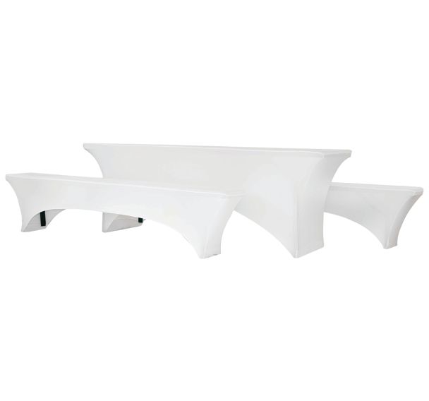 Housse stretch table bancs Munich 70 - Zown