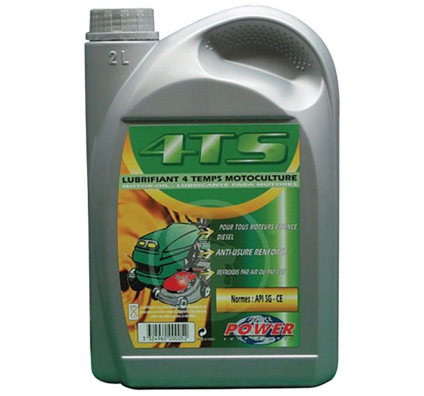 Huile 4 temps motoculture 2 litres