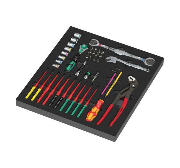 Insert en mousse pour outils Kraftform Kompakt - Wera