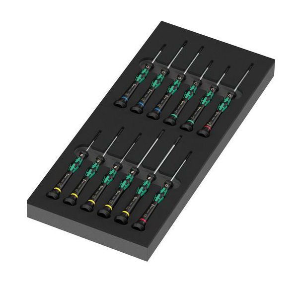 Insert en mousse pour tournevis Kraftform Micro - Wera