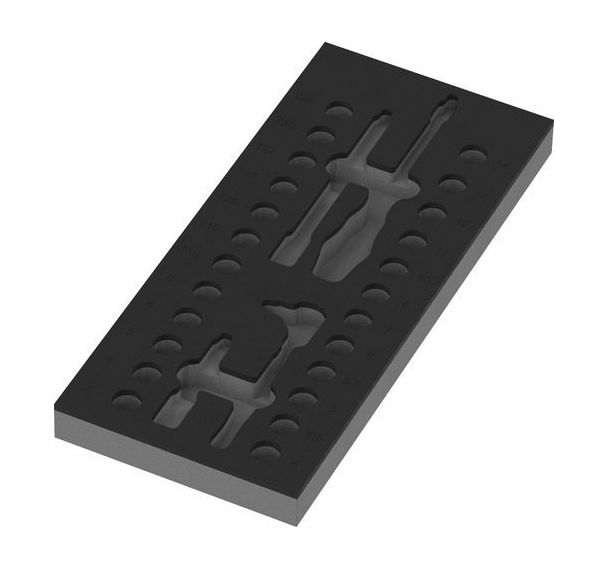 Insert mousse pour cliquet 8007 A VDE Zyklop VDE 1/4''
