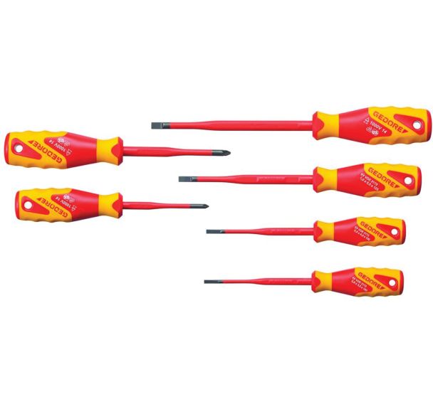 Jeu 6 tournevis VDE VDE2162-2172PZ-06