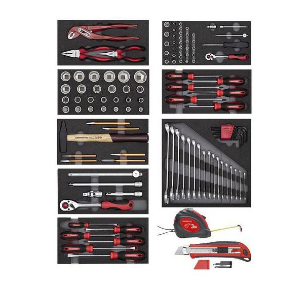 Jeu d'outils 8x modules CT 119 pièces