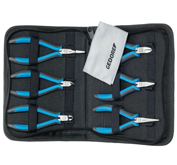 Jeu de pinces électroniques, 6 pièces