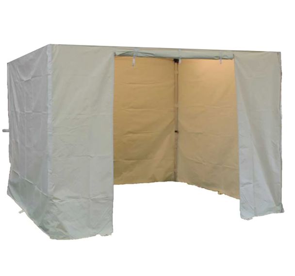 Kit 3 murs + 1 porte stand pliant Plume