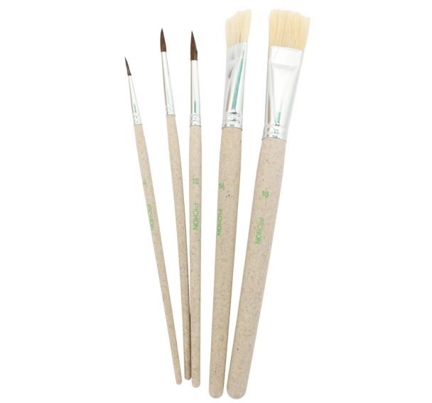 Kit 80 pinceaux plastique recyclé Pichon n°1