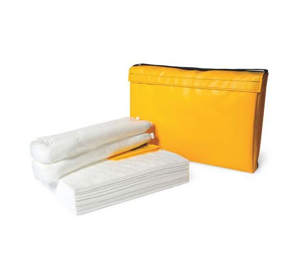 Kit d'absorbants pour hydrocarbures - 31,6L - Manutan Expert