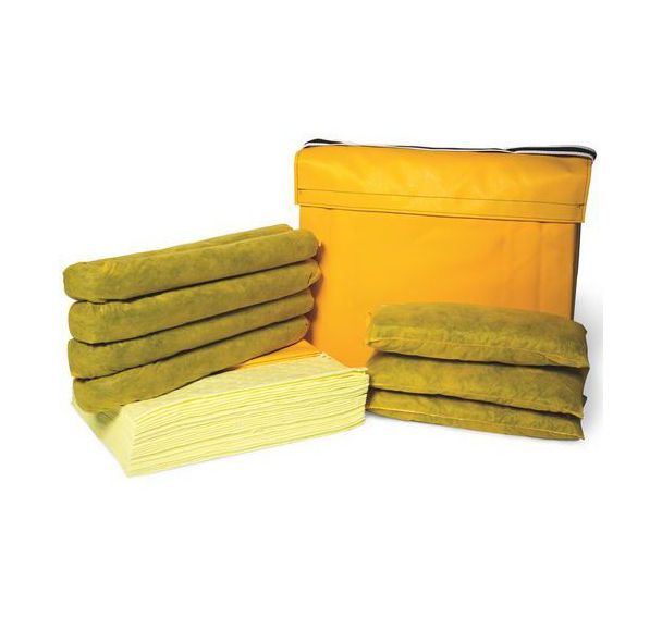 Kit d'absorbants produits chimiques - 45L - Manutan Expert