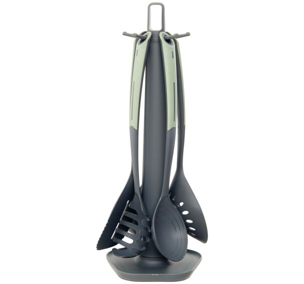 Kit de 5 ustensiles de cuisine + support