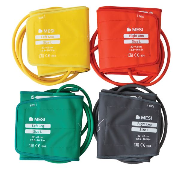 Kit brassards tensiomètre ABPI - Mesi