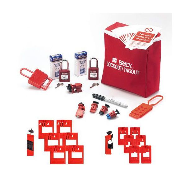 Kit de condamnation des sources d'énergie électrique - Brady