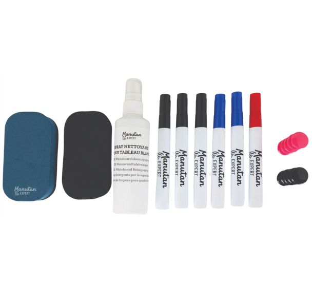 Kit de démarrage complet pour tableau blanc - Manutan Expert