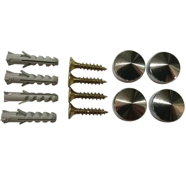 Kit de fixation murale pour miroirs QUALIMIR - Kaptorama