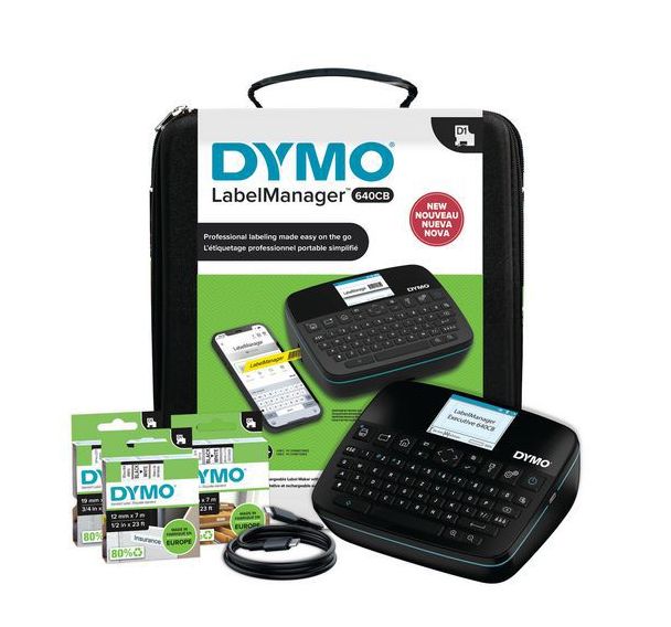 Kit etiqueteuse LabelManager® Executive 640 CB Azerty - Dymo