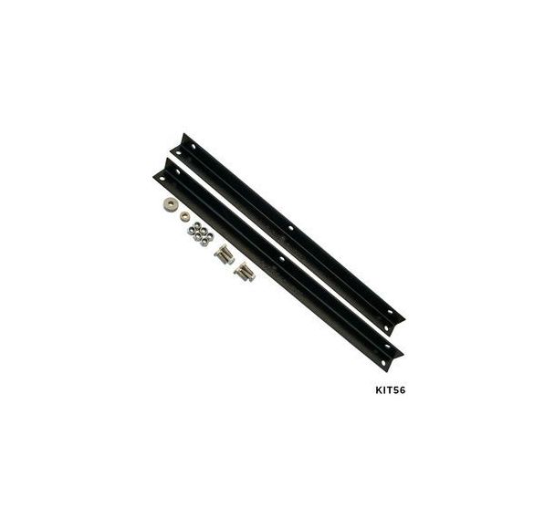 Kit fixation coffre extincteur montage horizontal - vertical