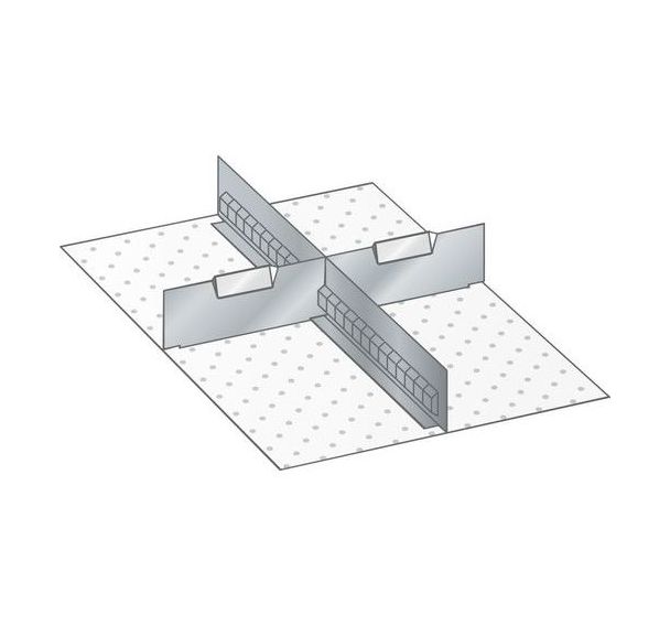 Kit matériel subdivision 18x27E (LxPxH) 306x459x100mm-Lista