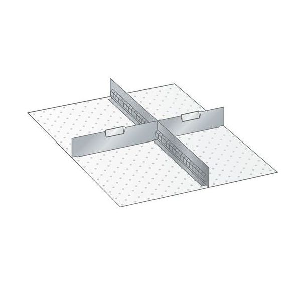 Kit matériel subdivision 27x36E (LxPxH) 459x612x250mm-Lista